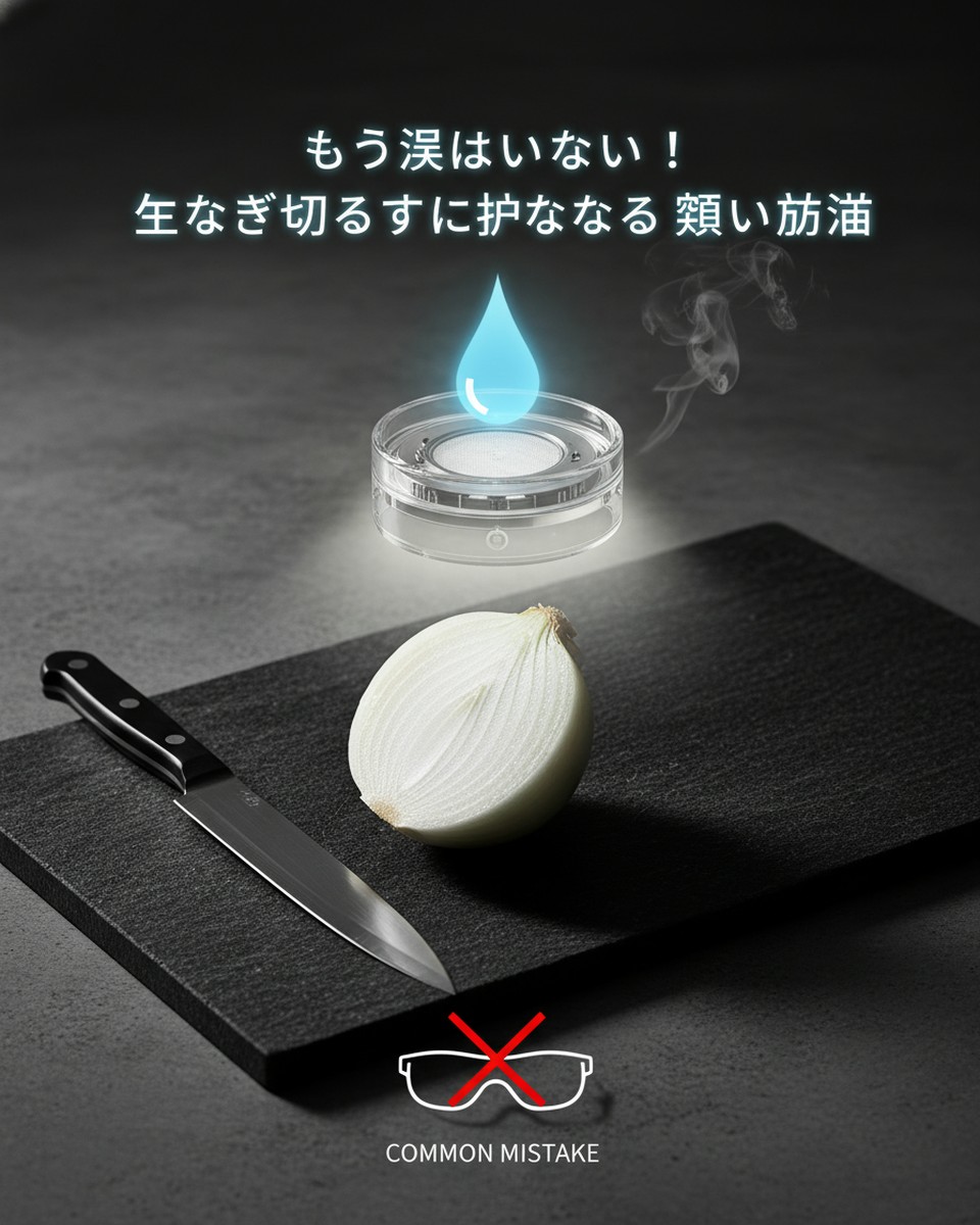 玉ねぎを切る時に涙が出ない！賢い対策と切り方の全ガイド