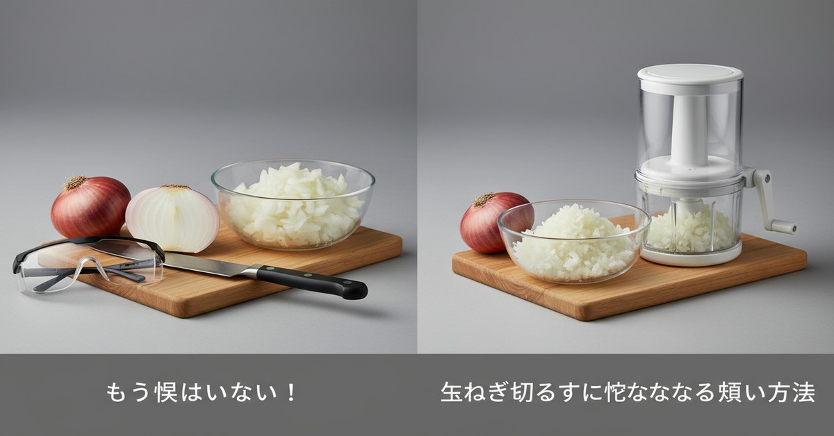 玉ねぎを切る時に涙が出なくなる科学的アプローチと実践法