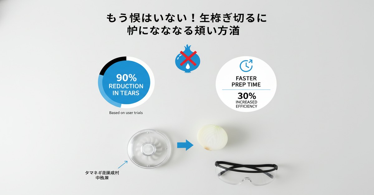 玉ねぎを切る時に涙が出ないようにする科学的な方法と実践テクニック